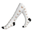 thumbnail image 1 of Compression Socks For Women And Men - Cute Pig Nose Compression Socks Circulation For Workout, 1 of 2