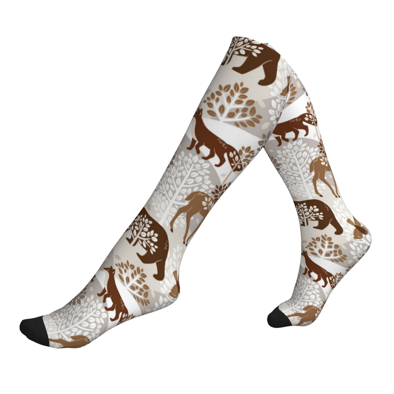 Compression Socks For Women And Men - Deer Bear Fox Owl Rabbit Bird ...