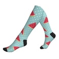 thumbnail image 1 of Compression Socks For Women And Men - Funny Watermelon Compression Socks Circulation For Workout, 1 of 2