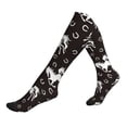 thumbnail image 1 of Compression Socks For Women And Men - Modern Simple Horse Black White Compression Socks Circulation For Workout, 1 of 2