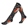 thumbnail image 1 of Compression Socks For Women And Men - Nordic Art Cartoon Cute Horse Compression Socks Circulation For Workout, 1 of 2