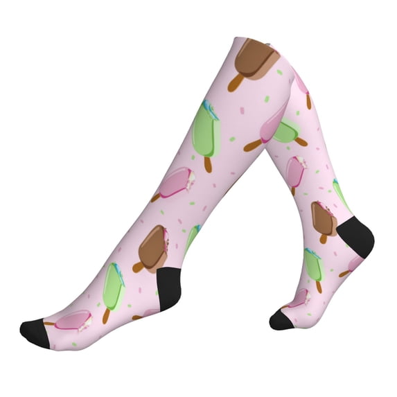 Compression Socks For Women And Men - Popsicle Printb Compression Socks Circulation For Workout