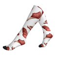 thumbnail image 1 of Compression Socks For Women And Men - Steak Print Red White Compression Socks Circulation For Workout, 1 of 2
