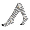 thumbnail image 1 of Compression Socks For Women And Men - Striped Funny Cute Duck Compression Socks Circulation For Workout, 1 of 2