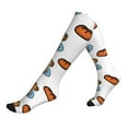 thumbnail image 1 of Compression Socks For Women And Men - Swim Capybaras Compression Socks Circulation For Workout, 1 of 2