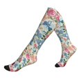 thumbnail image 1 of Compression Socks For Women And Men - Trendy Floral Design A Compression Socks Circulation For Workout, 1 of 2