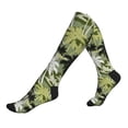 thumbnail image 1 of Compression Socks For Women And Men - Tropical Jungle Camouflage Compression Socks Circulation For Workout, 1 of 2