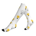 thumbnail image 1 of Compression Socks For Women And Men - White Light Bulb Print Compression Socks Circulation For Workout, 1 of 2