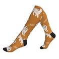 thumbnail image 1 of Compression Socks For Women And Men - Woof Dog Puppy Compression Socks Circulation For Workout, 1 of 2