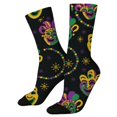 thumbnail image 1 of Compression Socks For Women Cute Animal Patterned Knitted Mid-Calf Socks Soft Comfortable One Size Size Stockings For Women, 1 of 8