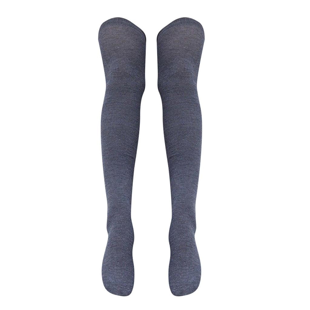 ◆ojos◆ Knee Socks Graphic Stocking Grey 24FW-AC05-GR Compression Socks Long Knee Socquette Mantante Socks