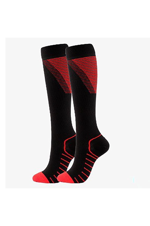 Compression Socks - Men & Women Massage Rope Yoga Leg Socks Sports Protective Muscle Pressure Socks Socks for Running, Athletic Sports