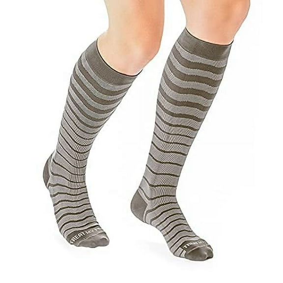 Compression Socks for Men & Women, Soft & Comfortable Knee High Compression Socks, Surgery Recovery - Relieves Leg & Foot Pain - Graduated to Boost Circulation & Reduces Edema Swelling - X-Large