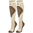 thumbnail image 1 of Compression Socks for Women 20-30 mmhg Knee High Sport Circulation Daily Compression Socks Men Athletic Socks for Edema Diabetic Varicose Veins 1 Pack Aosijia ChYoung, 1 of 7