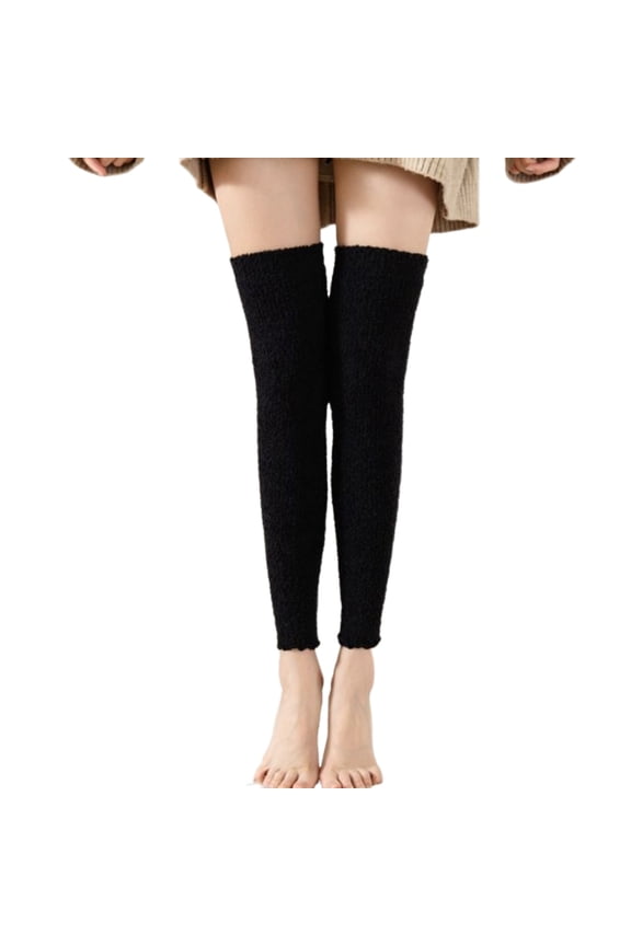 Compression Socks for Women - 3-Pack Cotton Thermal Long Terry Socks, High Knee Soft Cozy Fall Must Haves, Socks for Indoor, Outdoor & Diabetic Foot Care