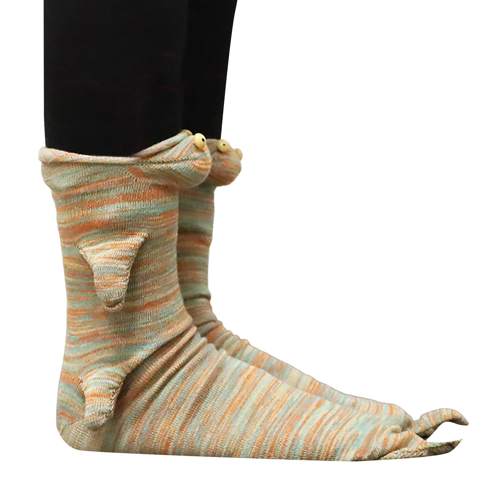 Chaussettes 3D Animaux Tricotées Main Pour Femmes - Coton Double Couche Doux - Modèles Panda, Paresseux, Licorne - Taille Unique Confortable