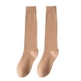 thumbnail image 1 of Socks for Women Slimming Socks Women's Calf Socks Black Half Tall Solid Color Cotton Socks Spring and Fall Stockings High Top Stockings Winter Fall Womens Socks, 1 of 5