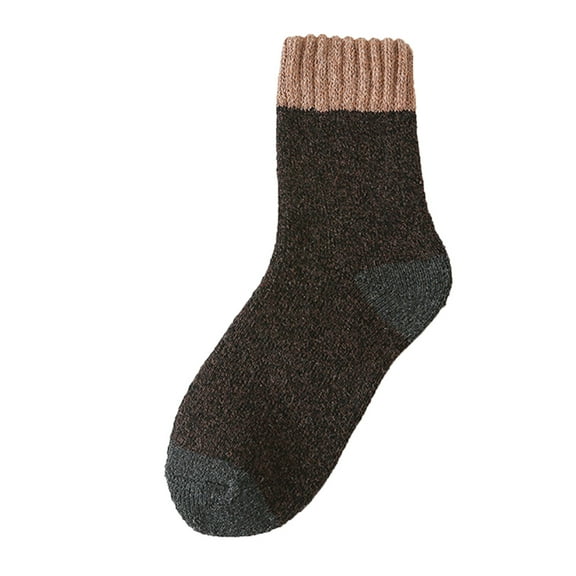 Compression Socks for Women - Thick Wool Blend Thermal Sleep Socks, Soft Fleece Lined Winter Warm, House Socks for Diabetic & Plantar Fasciitis Relief