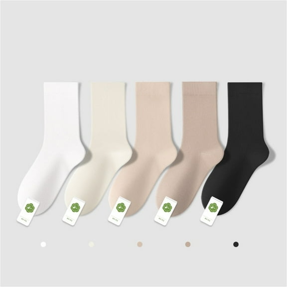 Compression Socks for Men Ankle Socks Thigh High Socks Compression Socks for Women (Uniform Size 5 Pairs)