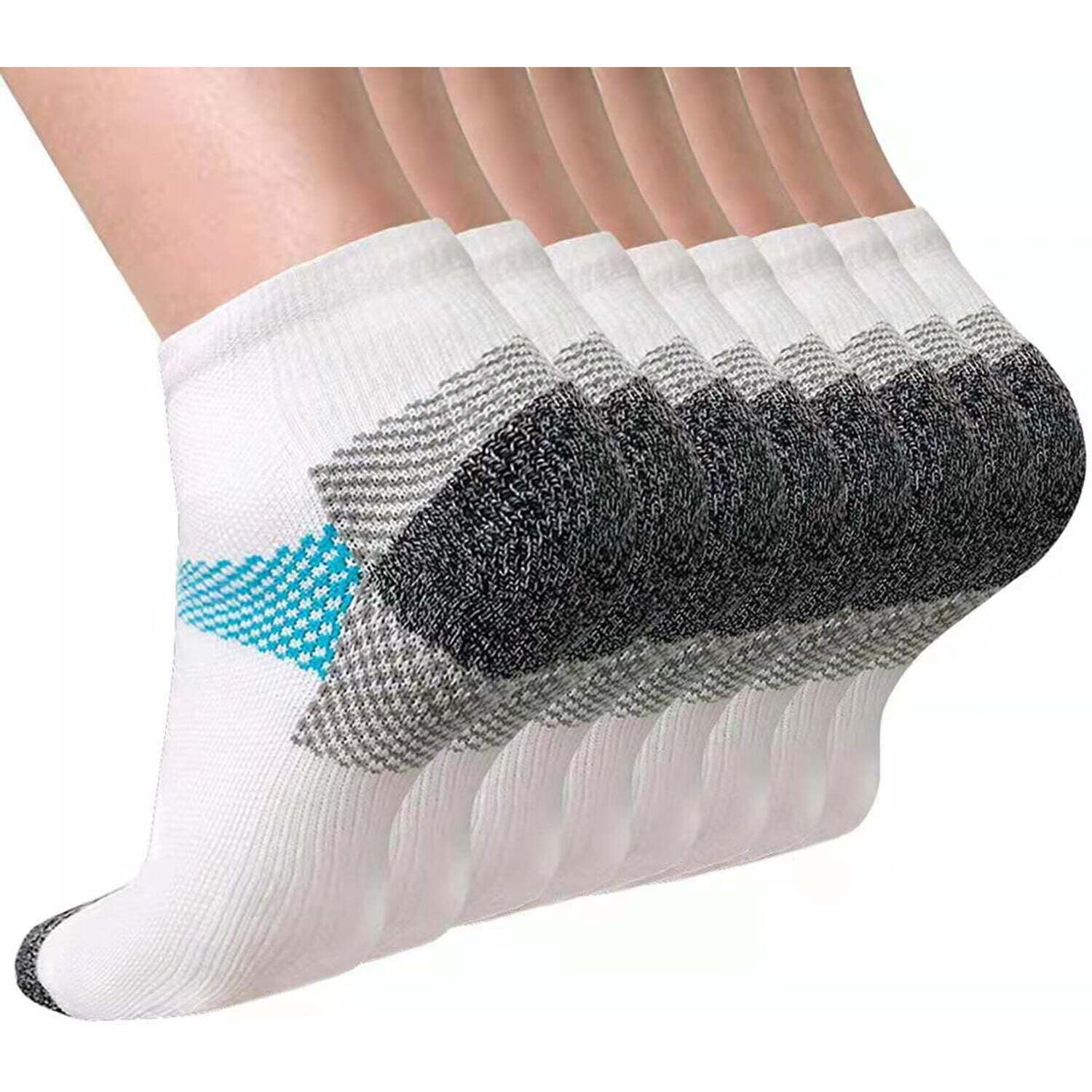 Compression Socks for Unisex Men and Women , Ankle Soft Moisture