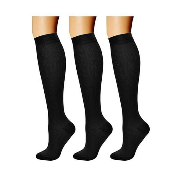 Compression Socks for Women 1 Pairs Women's Fashion Solid Color Over The Knee Long Socks High Socks Womens Socks Clearance