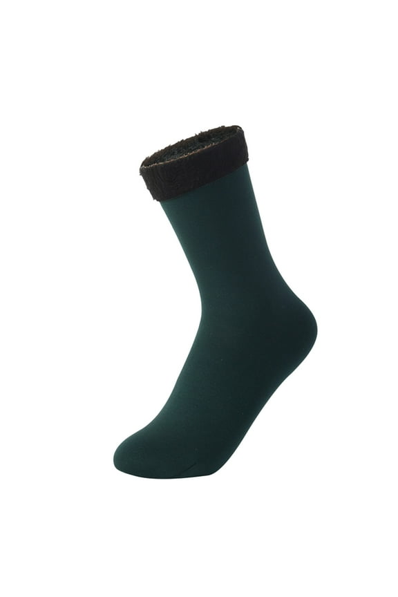 Compression Socks for Women - 3-Pack Velvet Long Over The Knee Socks, Comfortable Elastic Elegant Casual, Stockings for Fall Fashion & Wide Calf Fit