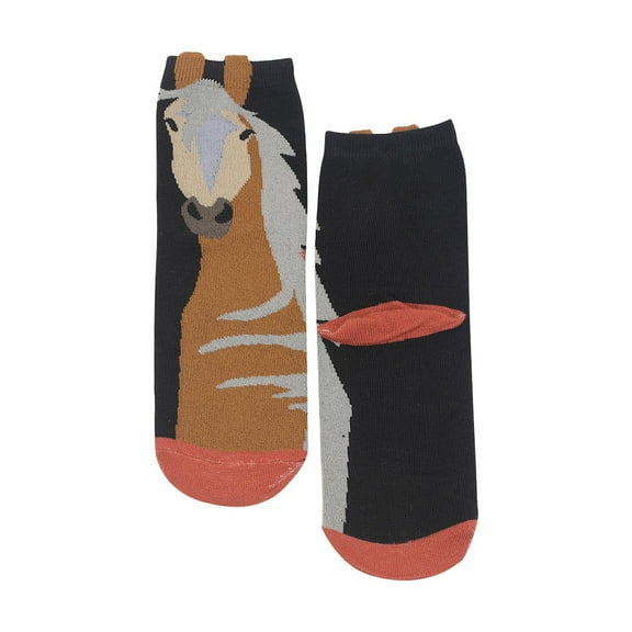 Compression Socks for Women Fall Fashion Must Haves Ankle Length No Show Cotton Toe Seamed Womens Socks Black