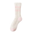 thumbnail image 1 of Compression Socks for Women Fuzzy Fluffy Cozy Slipper Warm Soft Winter Plush Home Sleeping Winter Falls Sock Clearance, 1 of 3