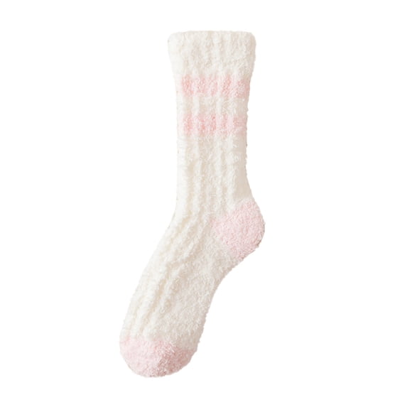 Compression Socks for Women Fuzzy Fluffy Cozy Slipper Warm Soft Winter Plush Home Sleeping Winter Falls Sock Clearance