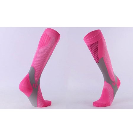 Compression Socks for Women & Men 20-30mmHg Knee High Nurse Pregnant Cute Fun Medical Running Travel Athletic Socks