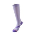 thumbnail image 1 of Compression Socks for Women Men Graduated Compression Support Circulation Socks Light Purple Free, 1 of 2
