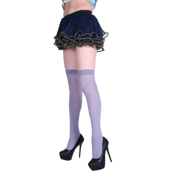 Compression Socks for Women - Plus Size High Knee Cotton Socks, Thick Warm Design Elastic Non-Binding, Thigh High Socks for Wide Calf & Maternity