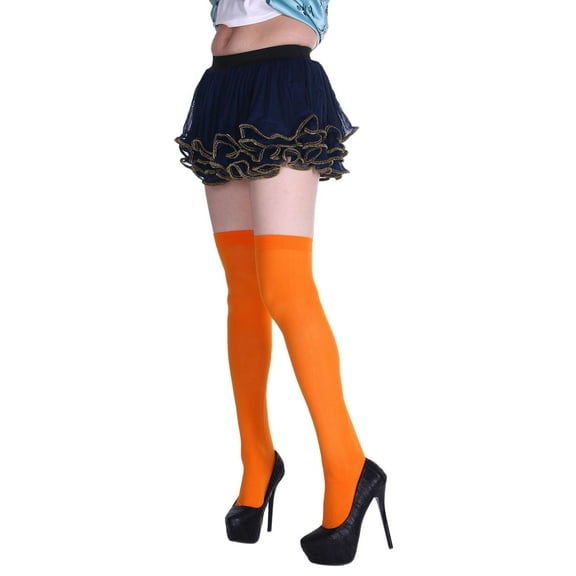 Compression Socks for Women - Plus Size High Knee Cotton Socks, Thick Warm Design Elastic Non-Binding, Thigh High Socks for Wide Calf & Maternity