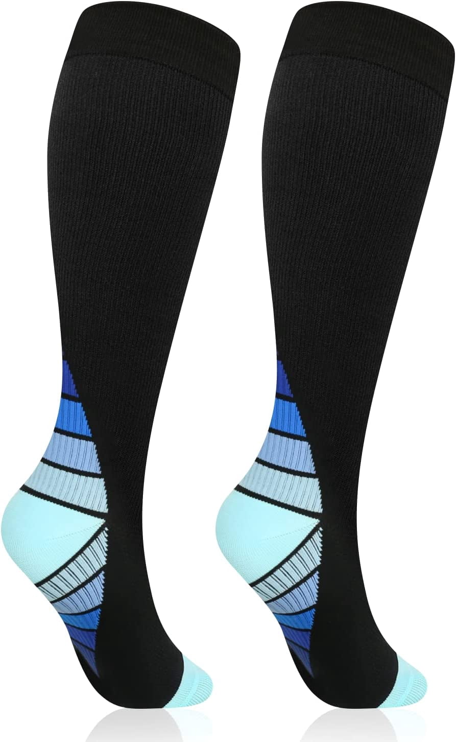 Compression Socks for Women Plus Size Knee High Socks Wide Calf 20