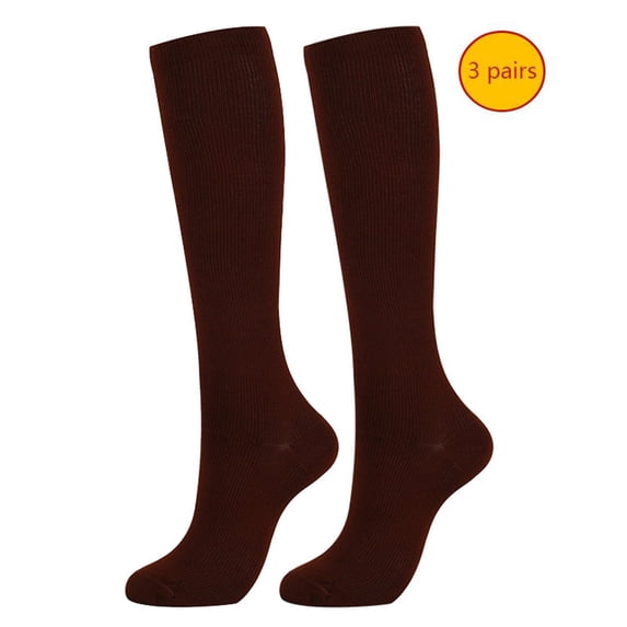 Compression Socks for Women Protective Muscle Circulation Graduated Supports Socks for Running, Athletic Sports