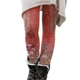 thumbnail image 1 of Compression Socks for Women Slim Printed Fashion Casual Fall Winter Soft Mens Socks Red 2XL, 1 of 4