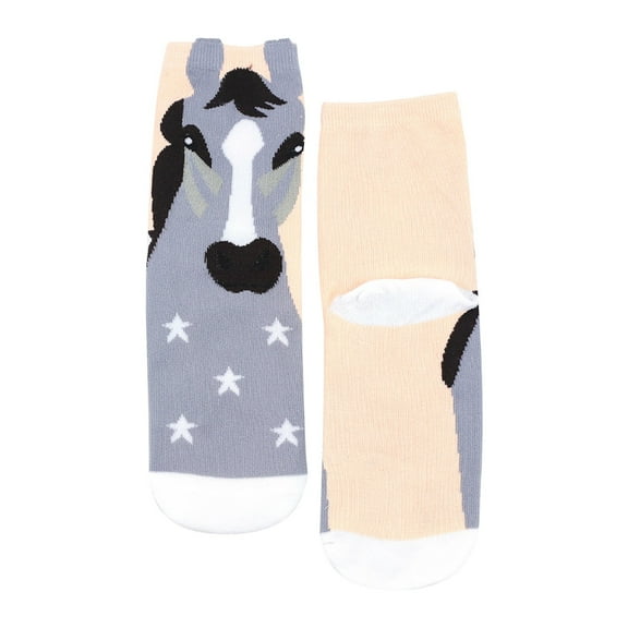 Compression Socks for Women Winter Warm Ankle Length Sport Fleece Crew Womens Socks White