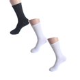 thumbnail image 1 of Compression Socks for Women, Women's Sweat Absorbing Short Tube Socks For Running Solid Color *3PCS(z7 3PCS,One Size), 1 of 3