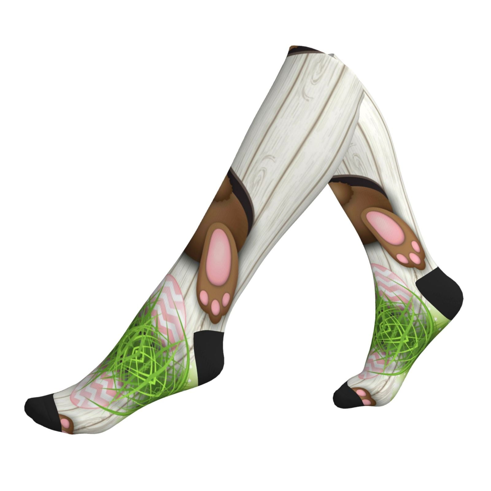 Compression Socks for Women and Men - Brown Bunny Bottom And Easter ...