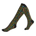 thumbnail image 1 of Compression Socks for Women and Men - Cartoon Dino Compression Socks Circulation for Workout, 1 of 8