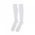 thumbnail image 1 of Compression Socks for Women and Men Circulation-Best Support for Running, Athletic, Nursing, Travel White XXL, 1 of 9