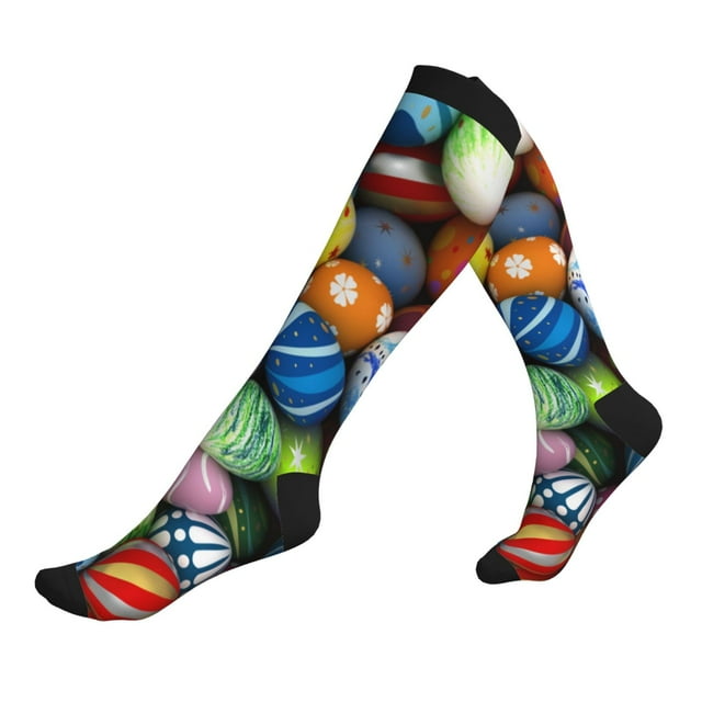Compression Socks for Women and Men Circulation Easter Eggs2 Best