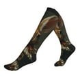 Compression Socks for Women and Men Circulation Palatial Style Flower