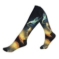 thumbnail image 1 of Compression Socks for Women and Men - Firefly Forest Fox Compression Socks Circulation for Workout, 1 of 8