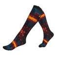 thumbnail image 1 of Compression Socks for Women and Men - Halloween Way Home Compression Socks Circulation for Workout, 1 of 8