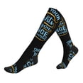 thumbnail image 1 of Compression Socks for Women and Men - Not All Those Who Wander Are Lost k Compression Socks Circulation for Workout, 1 of 8