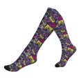 thumbnail image 1 of Compression Socks for Women and Men - Retro Cassette Music Compression Socks Circulation for Workout, 1 of 8