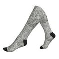 thumbnail image 1 of Compression Socks for Women and Men - Silver Glitter Compression Socks Circulation for Workout, 1 of 8