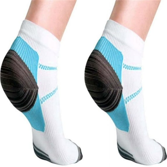 Compression Sport Ankle Socks for Men Women - made for running, athletics, pregnancy and travel