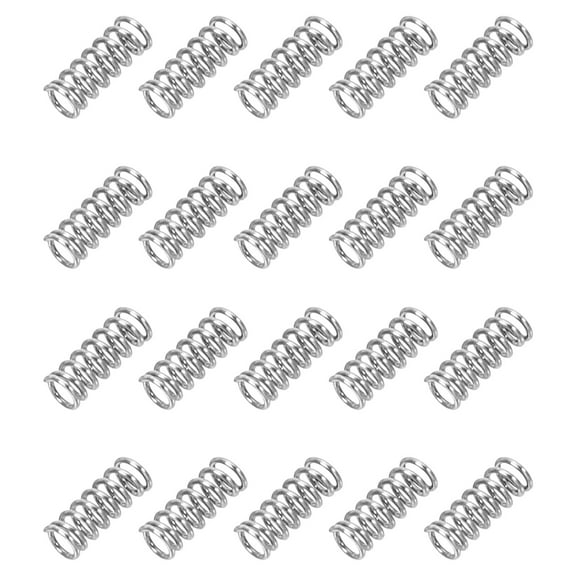 Uxcell Compression Spring Mechanical Extension Small Springs Pen Springs Assortment Kit for Shop and Home Repairs 2x0.3x5 mm